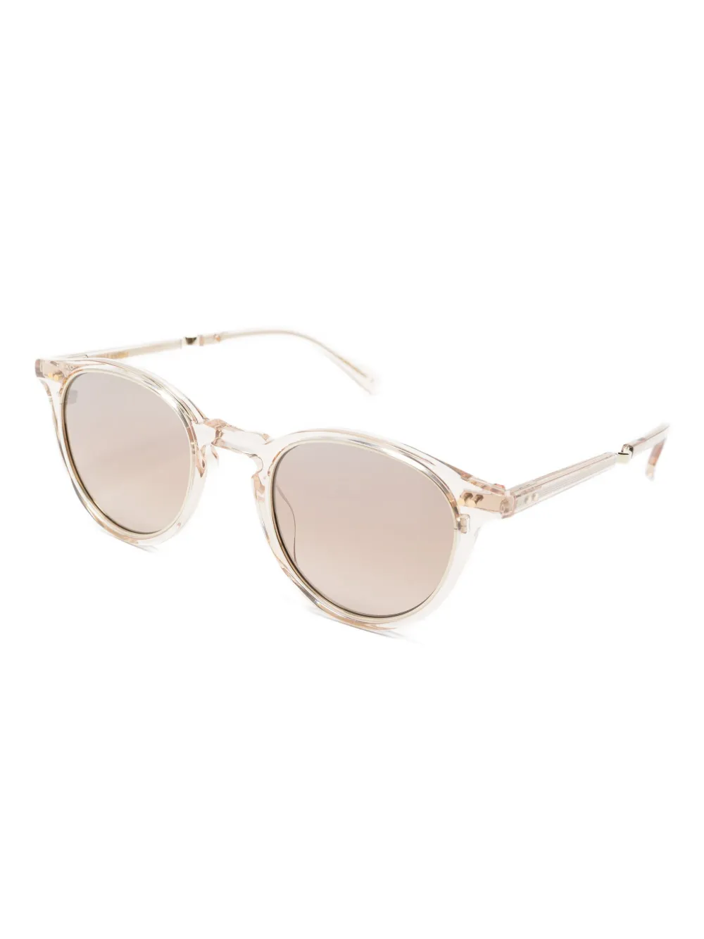 MR. LEIGHT Marmont II round-frame sunglasses Goud