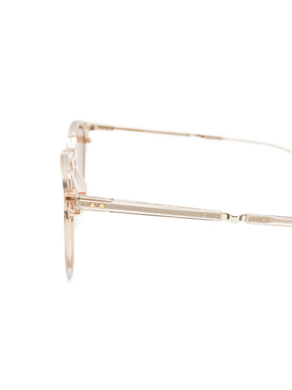 MR. LEIGHT Marmont II round-frame sunglasses Goud