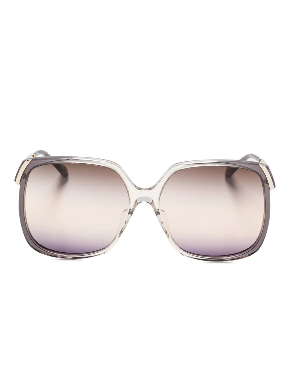 Chloé Eyewear square-frame sunglasses Zwart