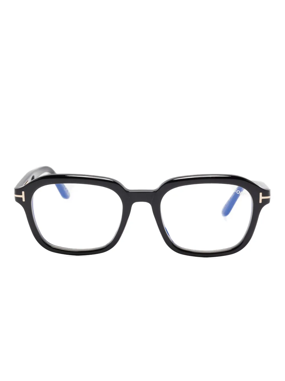 TOM FORD Eyewear rectangle-frame glasses Zwart