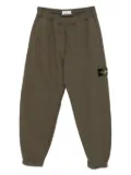Stone Island logo-patch track pants - Green