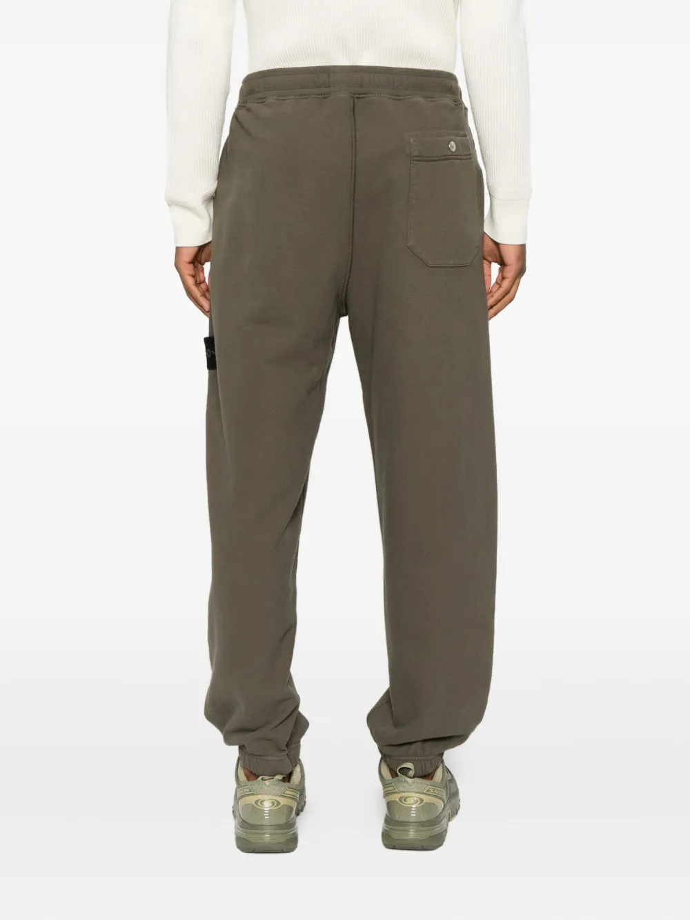 Stone Island Trainingsbroek met logopatch Groen