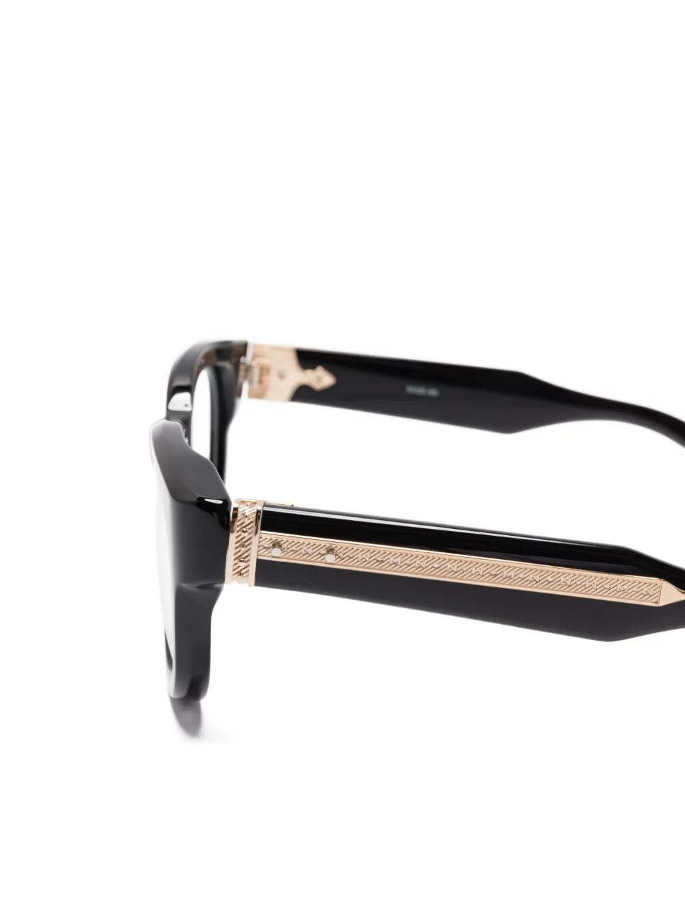 Matsuda cat-eye glasses Zwart