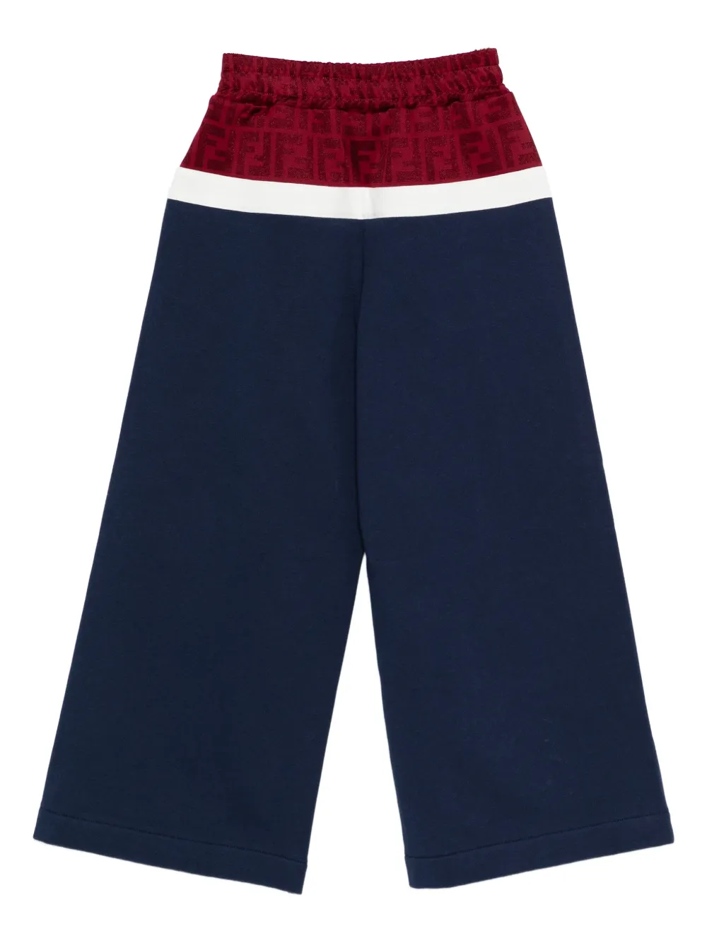 Fendi Kids FF-logo panel trousers | Girls Casual Trousers | Image 2