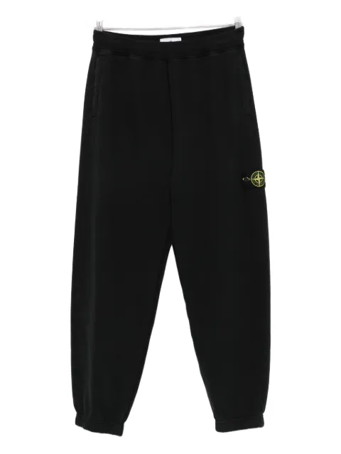 Stone Island 6200004 logo-patch cuffed trousers