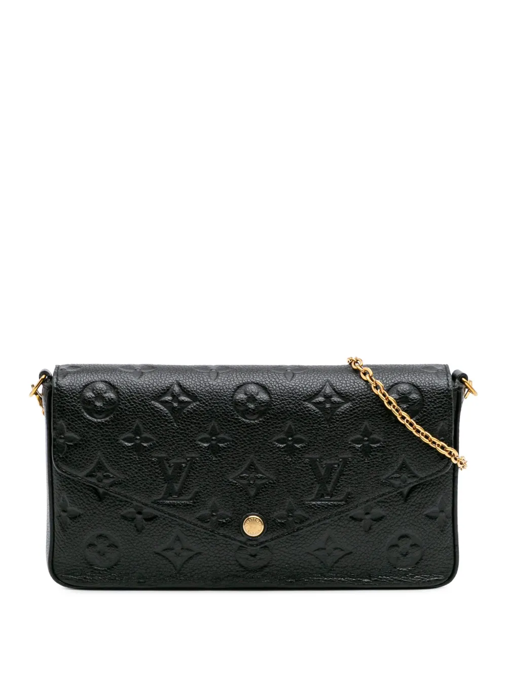 Louis Vuitton Pre-Owned 2017 Monogram Empreinte Pochette Felicie crossbody bag | Black | Image 1
