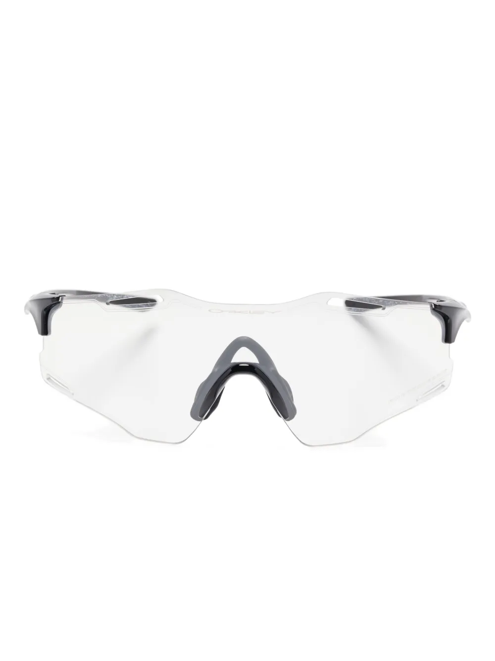 Oakley Cybr Zero shield-frame sunglasses Zwart