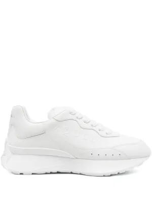 Alexander McQueen lace-up chunky-sole Sneakers | White | FARFETCH