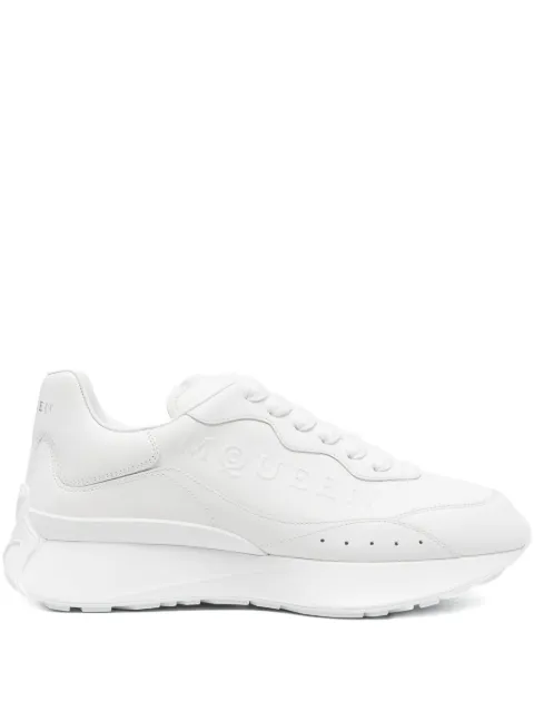 Alexander McQueen logo-embossed chunky sneakers