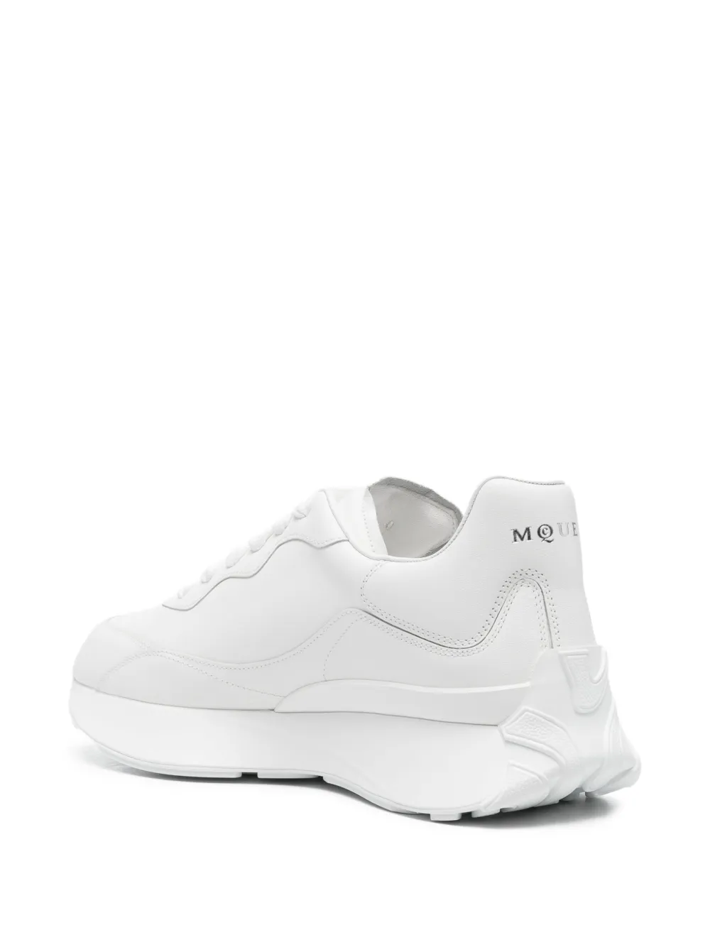 Alexander McQueen logo-embossed chunky sneakers White