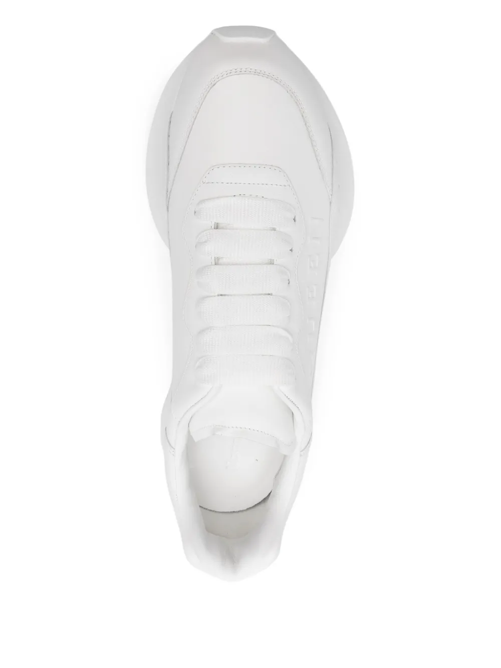Alexander McQueen logo-embossed chunky sneakers White