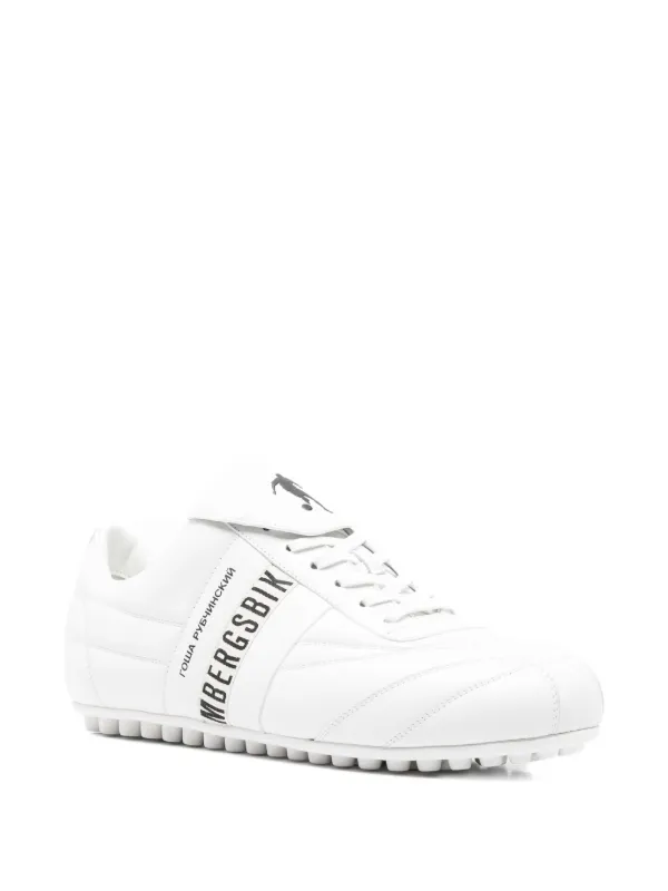 Bikkembergs Soccer logo-detail Sneakers | White | FARFETCH