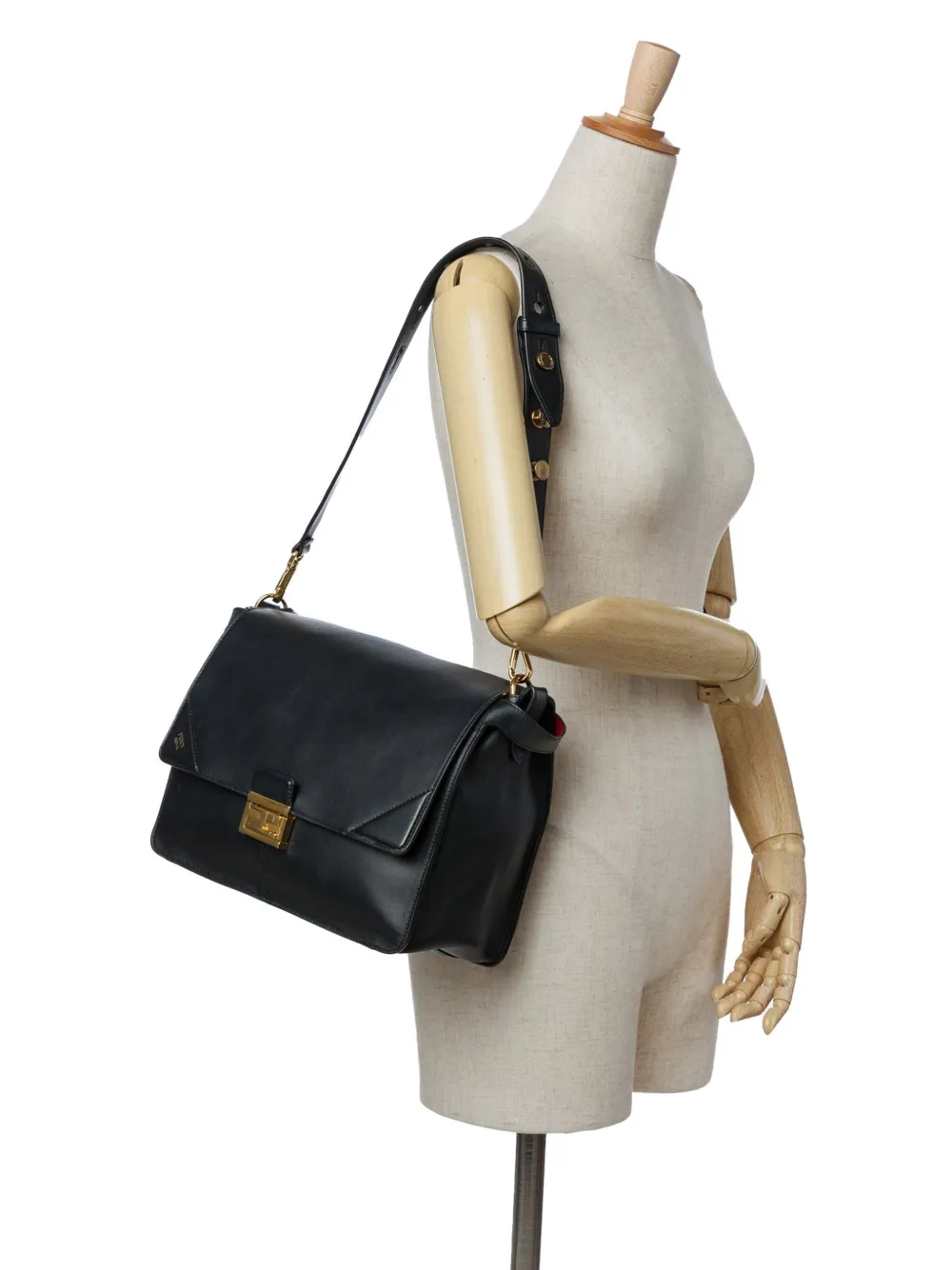 Fendi Pre-Owned 2010-2025 Medium Leather Kan U shoulder bag | Pre-Owned | Image 2