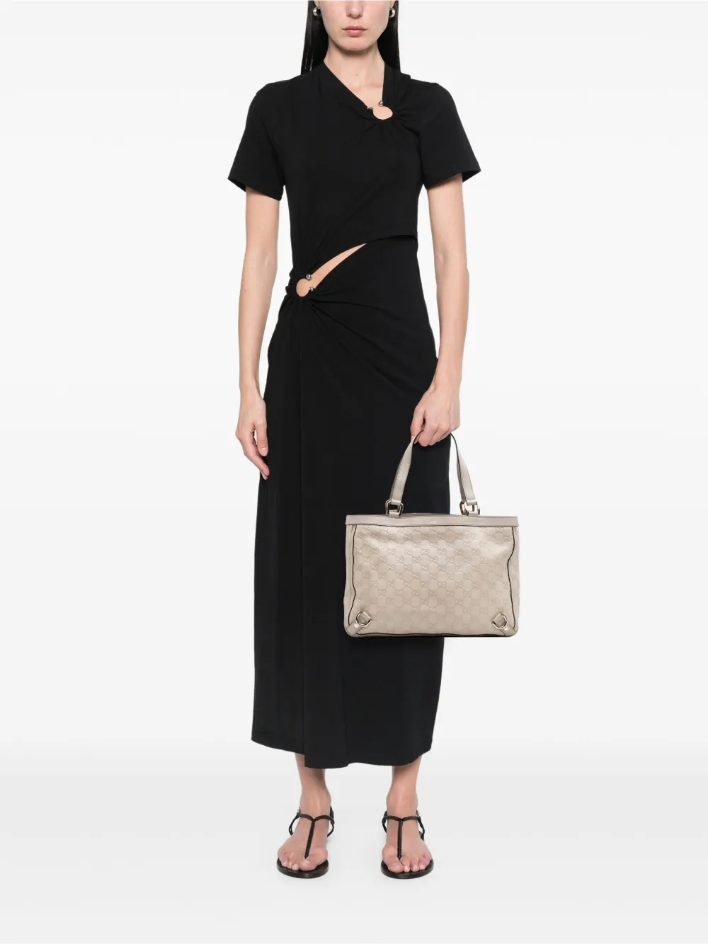 Gucci Pre-Owned 2016-2025 Guccissima Abbey D Ring tote bag | Pre-Owned | Image 2