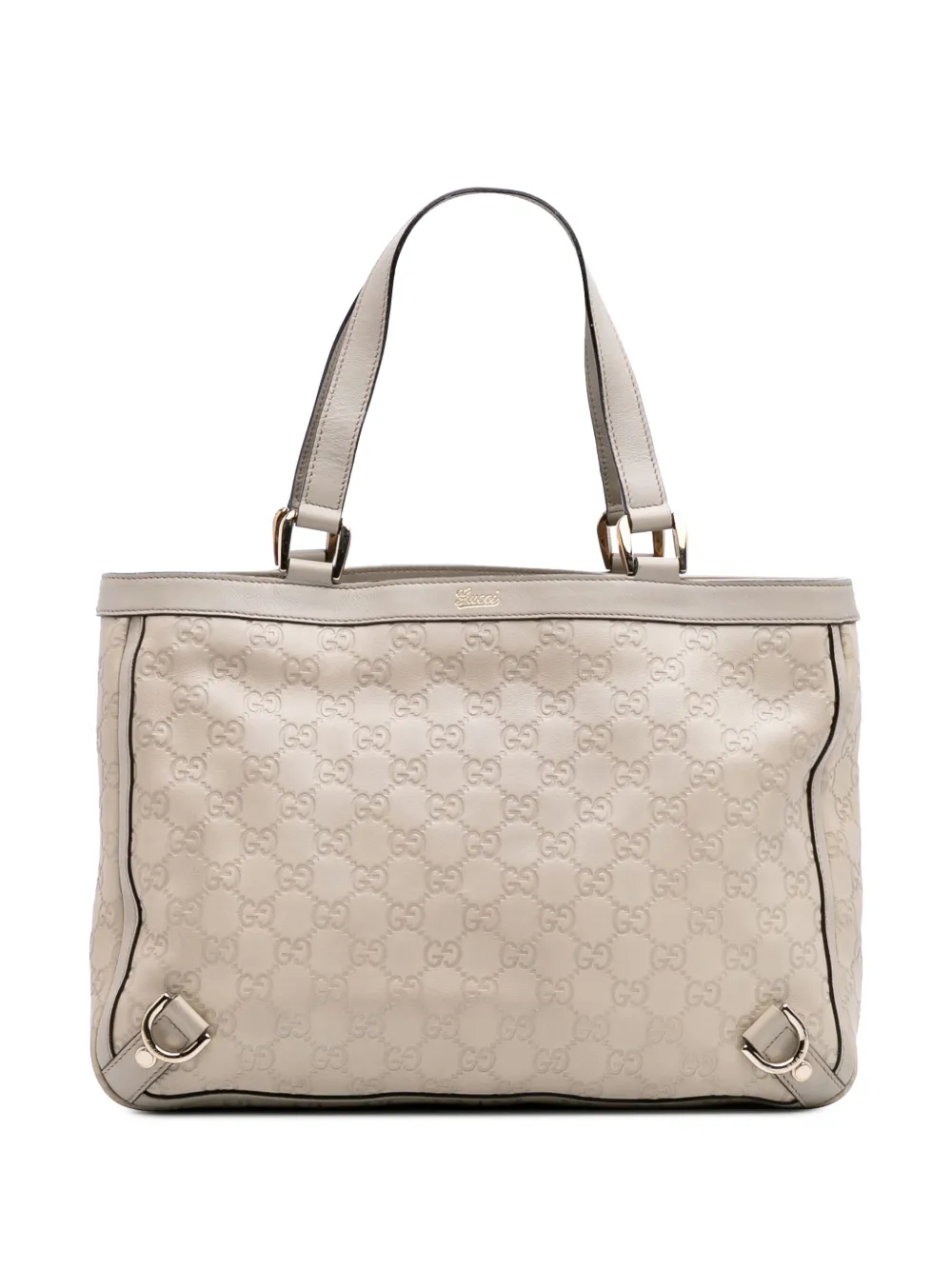 Gucci Pre-Owned 2016-2025 Guccissima Abbey D Ring tote bag | Brown | Image 1