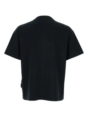 Palm Angels｜SHORT-SLEEVED ROUND NECK T-SHIRTS (PMAA001S Palm Angels Burning Head Short-Sleeve T-Shirt 'White/Yellow