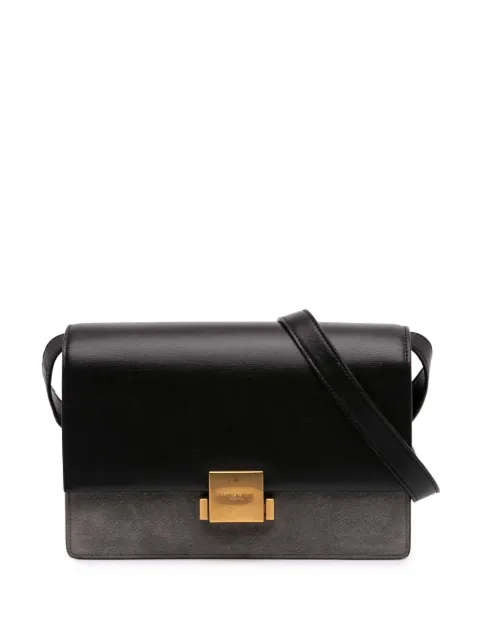 Saint Laurent Pre-Owned 2018 Medium Calfskin and Suede Bellechasse Bag crossbody bag