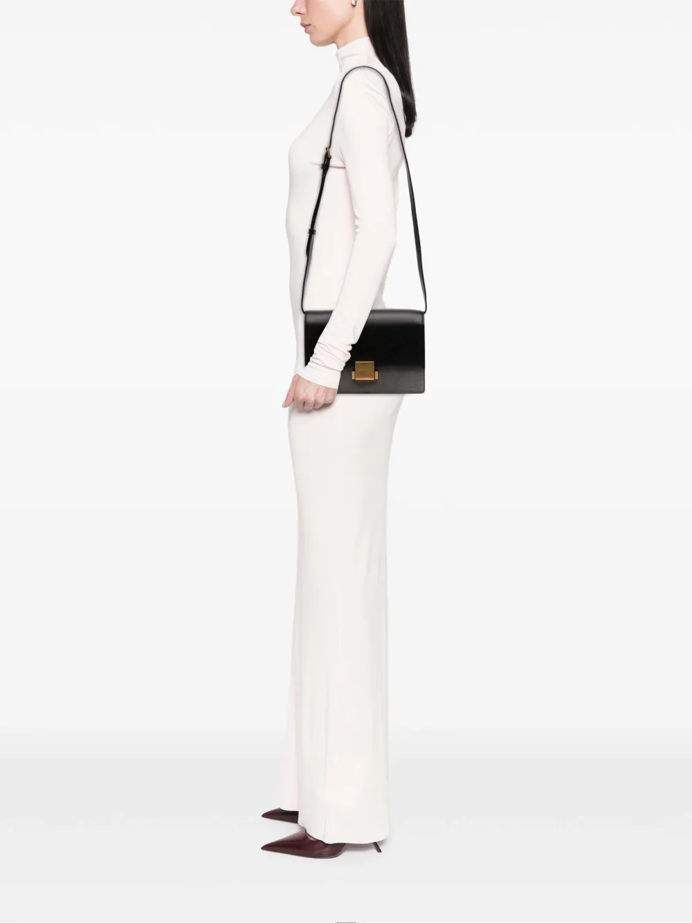 Saint Laurent Pre-Owned 2018 Medium Calfskin and Suede Bellechasse Bag crossbody bag | Pre-Owned | Image 2