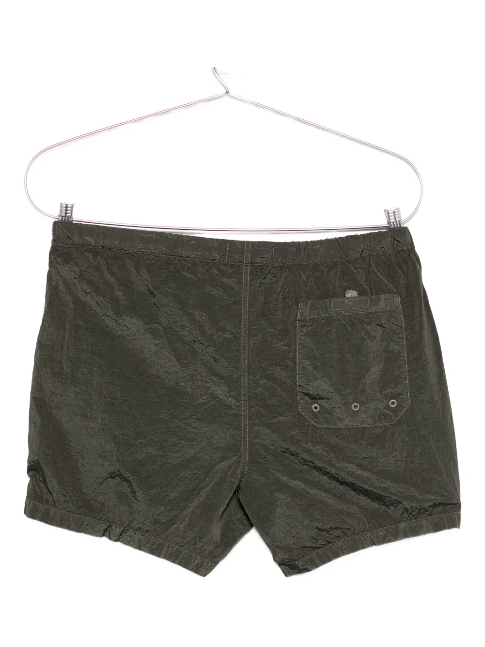 Stone Island Zwembroek met logopatch Groen