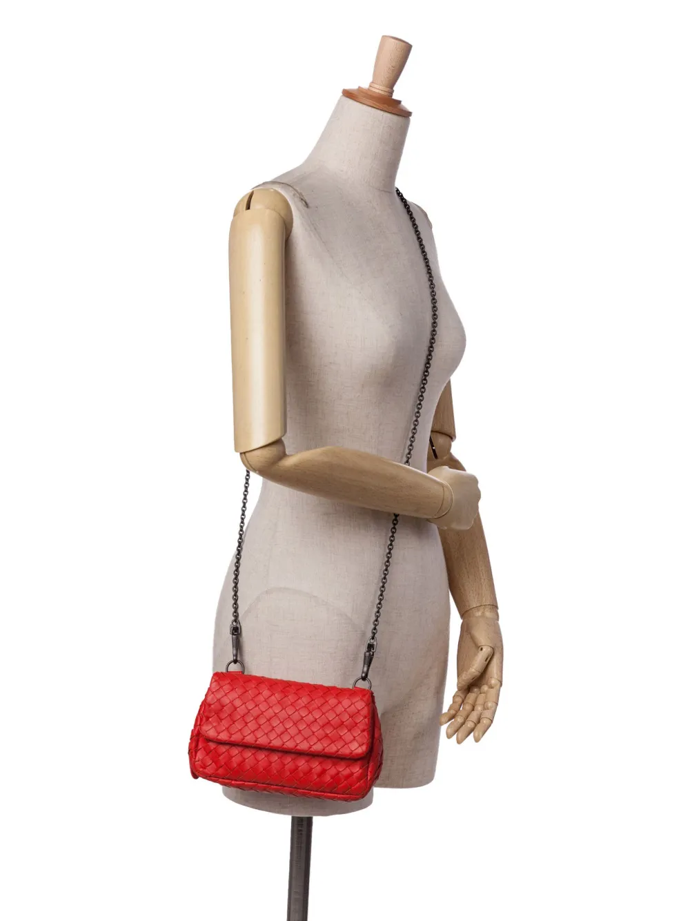 Bottega Veneta Pre-Owned 2012-2025 Mini Nappa Intrecciato Expandable Chain crossbody bag | Pre-Owned | Image 2