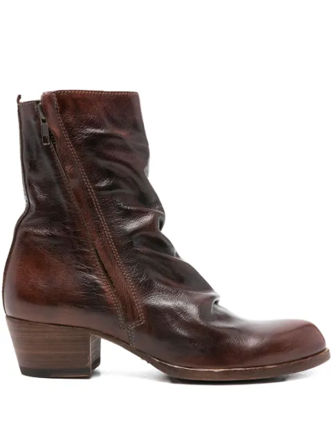 Shoto 45mm zip-detail boots