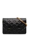 Louis Vuitton Pre-Owned 2021-2025 Monogram Embossed Pochette Coussin crossbody bag - Black