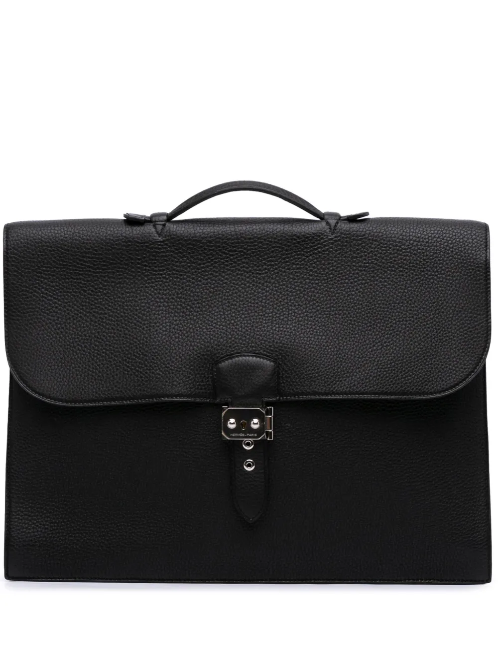 Hermès Pre-Owned 2013 Togo Sac a Depeches 41 business bag | Black | Image 1