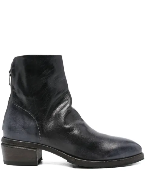 Shoto zip-detail leather boots