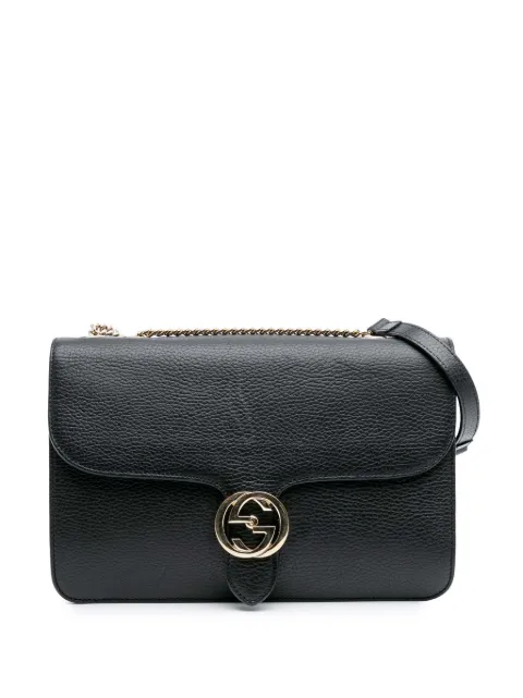 Gucci Pre-Owned Borsa a tracolla Dollar GG media in pelle di vitello 2016-2025