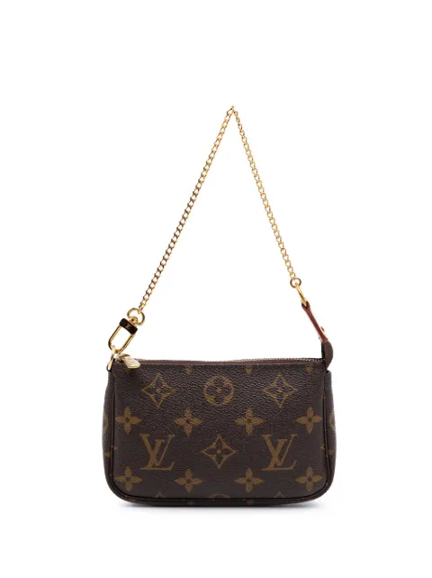 Louis Vuitton Pre-Owned bolsa de mano Pochette mini con monograma 2018