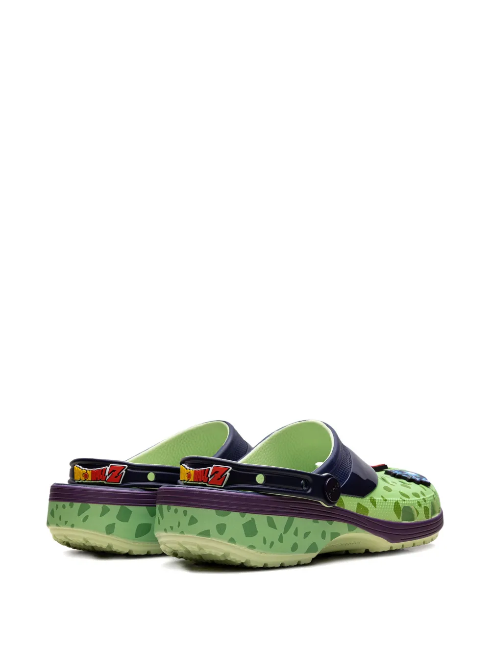 Crocs DBZ Cell "Green Purple Grey" clogs