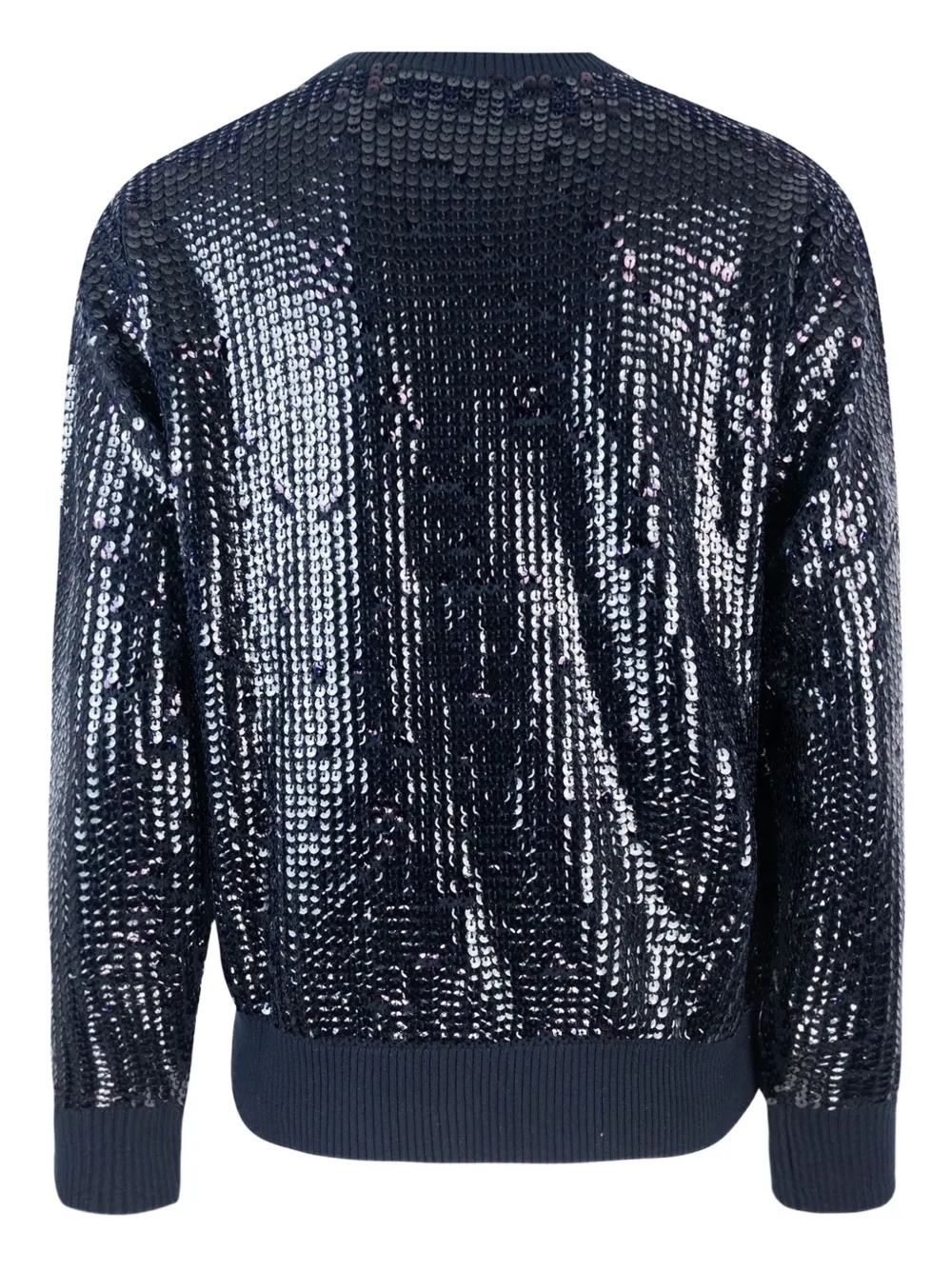 P.A.R.O.S.H. sequin-embellished cardigan BLUE AND GREEN