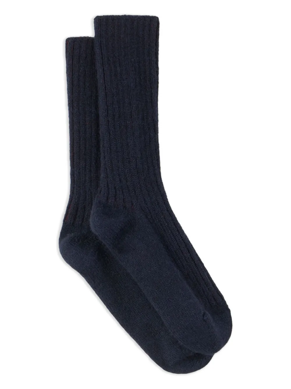 ETRO Geribbelde sokken Blauw