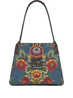 ETRO バードモチーフ ラブトロッタートートバッグ ネイビー org.jpg