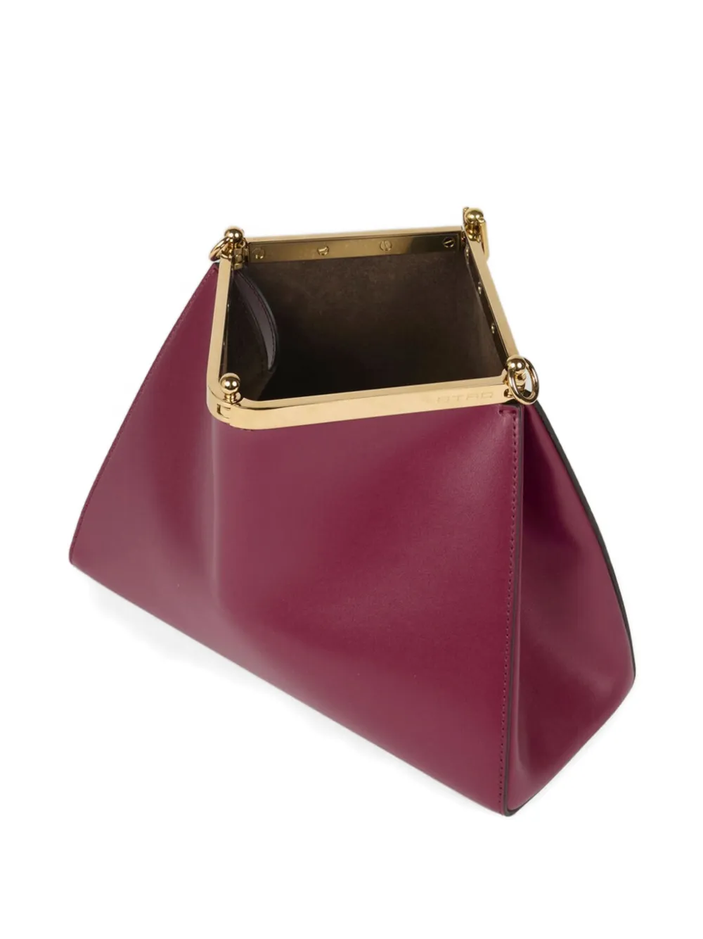 ETRO Vela raffia schoudertas Rood