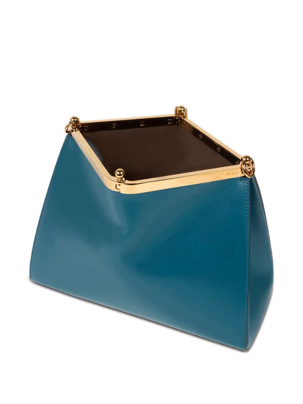 ETRO medium Vela leather tote bag Blauw