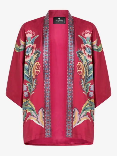 ETRO Top mit Blumen-Print