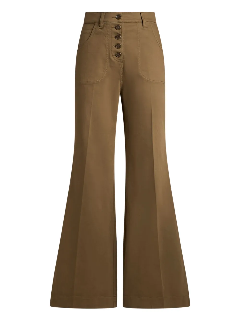 ETRO Flared jeans Bruin