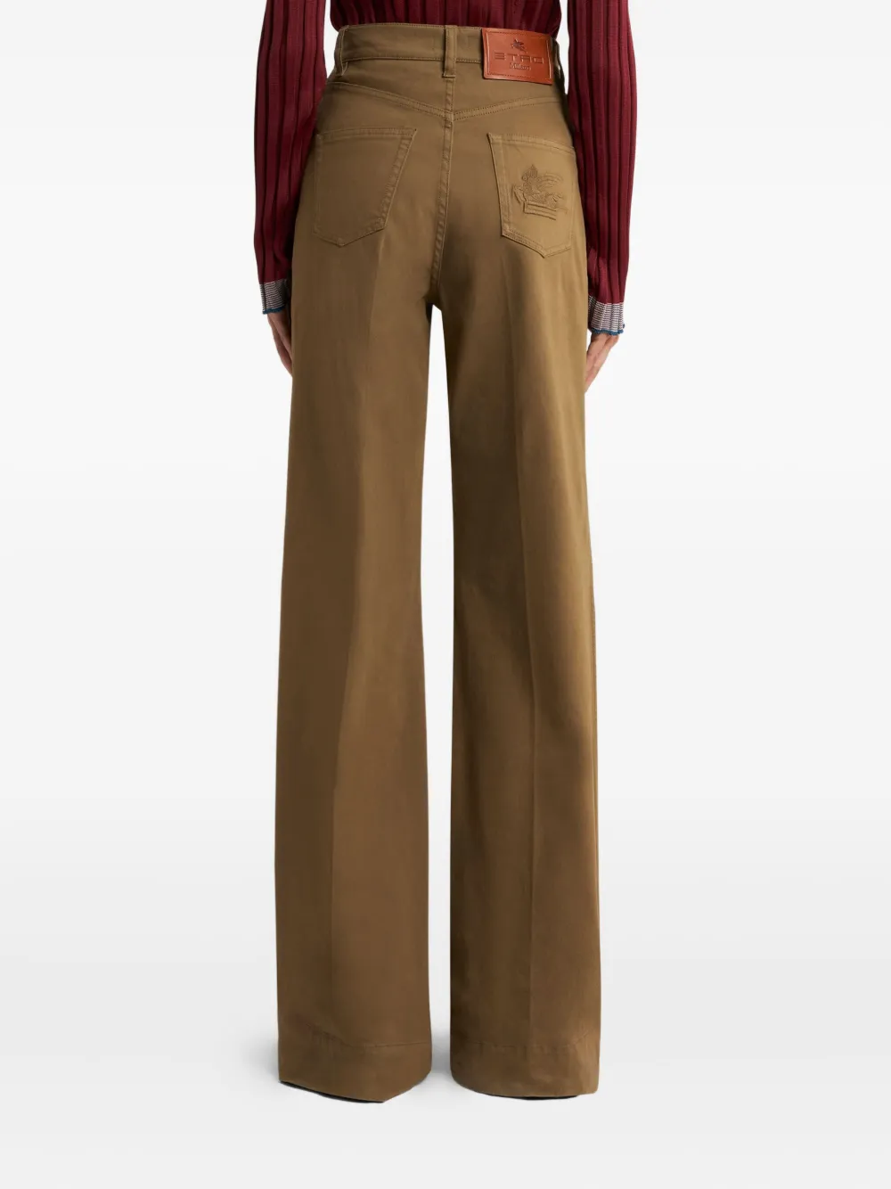 ETRO Flared jeans Bruin