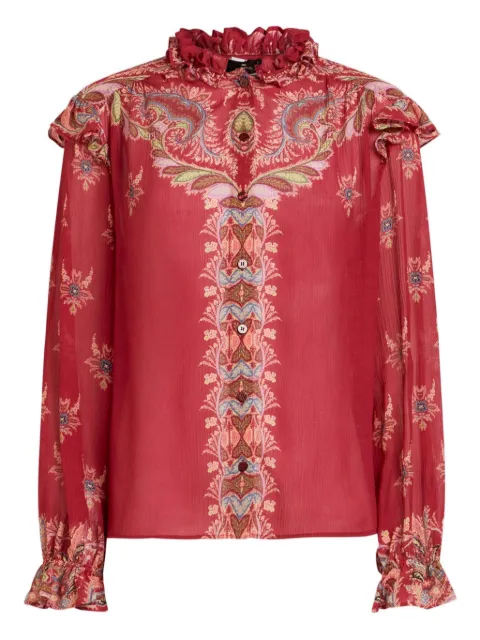 ETRO Bluse mit Paisley-Print