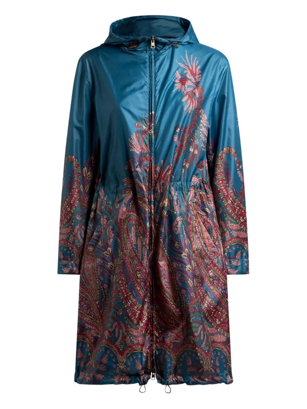 ETRO Regenjas met paisley-print Blauw