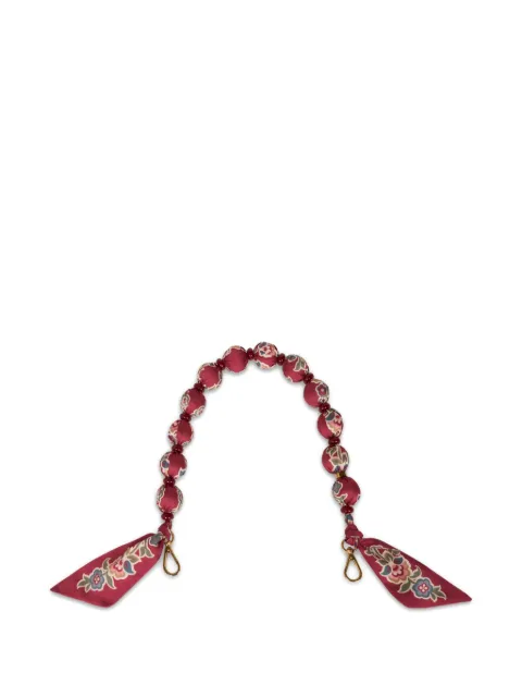 ETRO fabric-sphere beaded bag strap