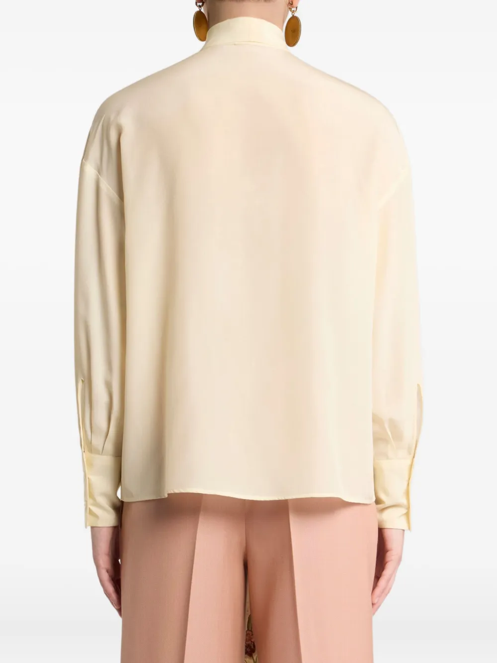 ETRO Shirt met bloemenprint Beige