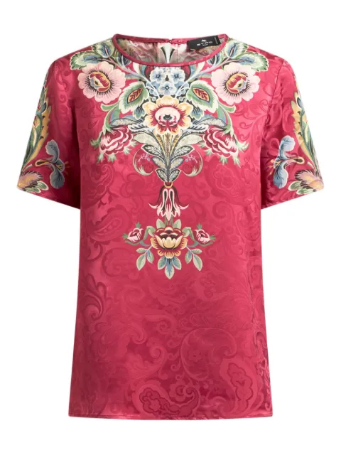 ETRO フローラル Tシャツ