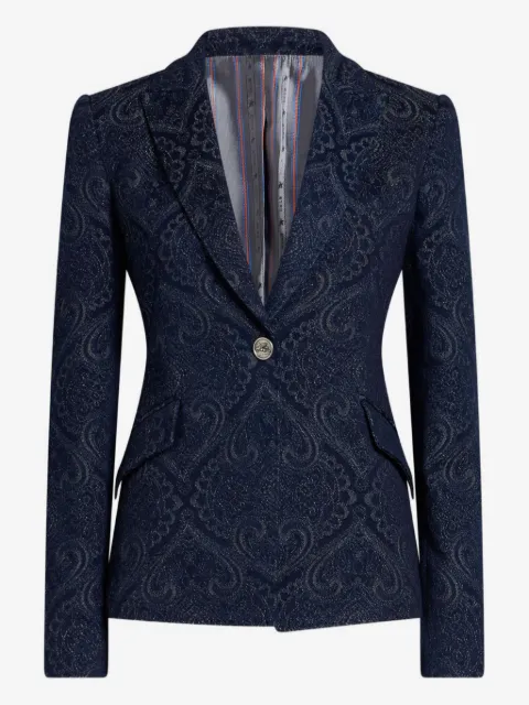 ETRO jacquard paisley blazer