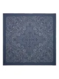 ETRO paisley jacquard shawl - Blue