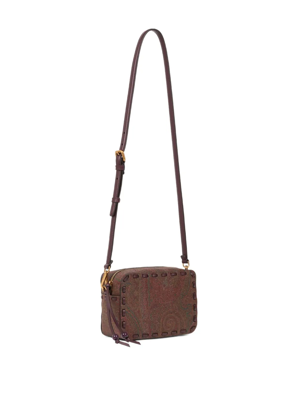 ETRO Arnica crossbodytas met paisley-print Bruin