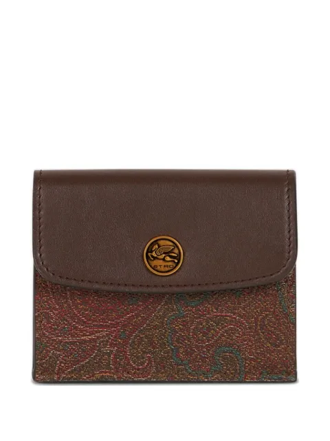 ETRO paisley flap cardholder