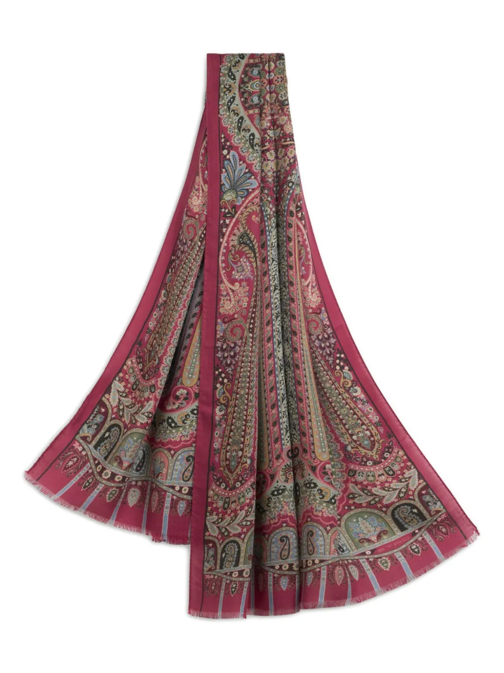 ETRO Sjaal met paisley-print Roze
