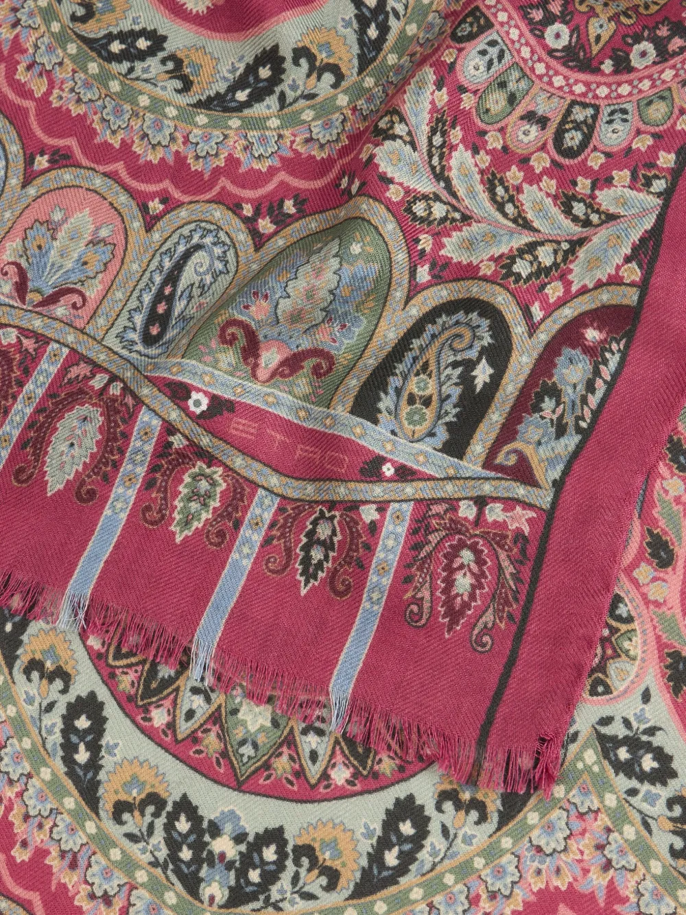 ETRO Sjaal met paisley-print Roze